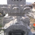 高松市高松町の地域墓地で庵治石中目特級石9寸和型のお墓が完成しました。